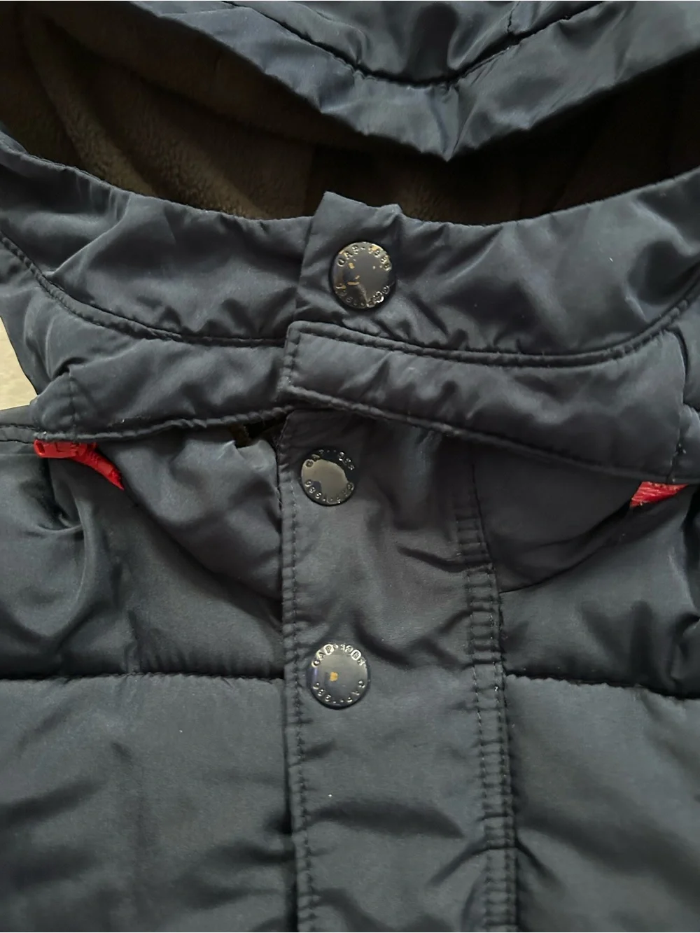Baby Gap Warmest Jacket True Indigo Blue Toddler Boys Size 2T Puffer Winter